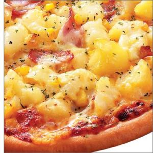 ピザ　冷凍ピザ　ジャーマンポテトピザ（たくさんのジャガイモを茹でて、ふんだんに使用！）職人の手作り　ピザ生地　ピザ・シティーズ　トマト　チーズ
