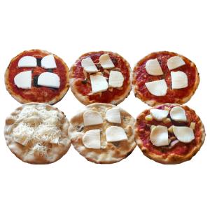 無添加　冷凍・薪窯焼きピッツァ   選べる６枚セット（直径約20cm)　