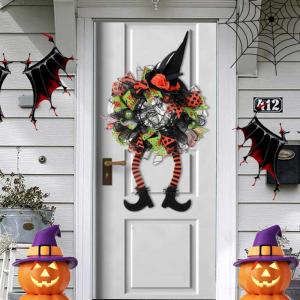 ハロウィンリース リース 髑髏 ドクロ 怖い ...の詳細画像2