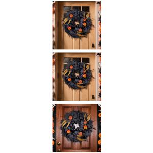 ハロウィンリース ハロウイン屋外花カボチャ 秋...の詳細画像2