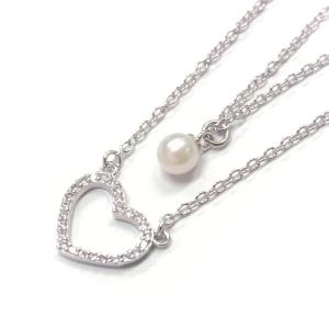 TASAKI（タサキ） 新品同様 田崎真珠 パール ハート ネックレス