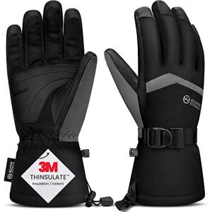OUTDOORMASTER 手袋 防寒 防水 スノボ グローブ 3Mシンサレート 手袋 メンズ レディース スキー グローブ 防寒 スノーボード