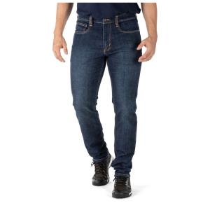 5.11 ファイブイレブン タクティカル ディフェンダーフレックス スリムジーンズ　Tactical Defender-Flex Slim Jean　Stone Wash Indigo｜pkwave