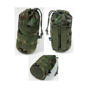 自衛隊　陸自迷彩　LEM ポーチナルゲンボトルポーチ-2型