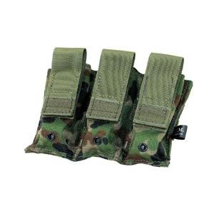 LEM RET3連Pマグポーチ　自衛隊　陸自迷彩