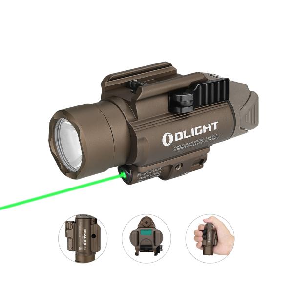 オーライト OLIGHT Baldr PRO レーザー&amp;LED 電池式 タクティカルライト デザート...