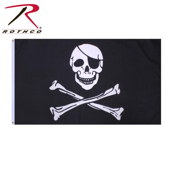Rothco ロスコ　Jolly Roger Flag 3' X 5'