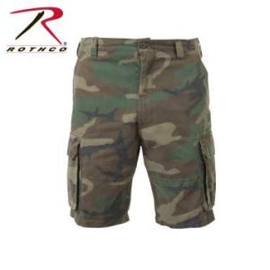 Rothco ショートパンツ ロスコ　Vintage Camo Paratrooper Cargo ...