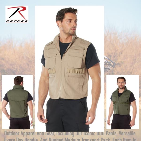 ロスコ ベスト ジャケット メンズ レンジャーベスト Rothco 6555