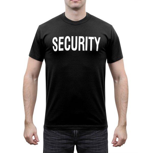 ロスコ Tシャツ 警備　セキュリティ　Rothco Two-Sided Security T-Shi...