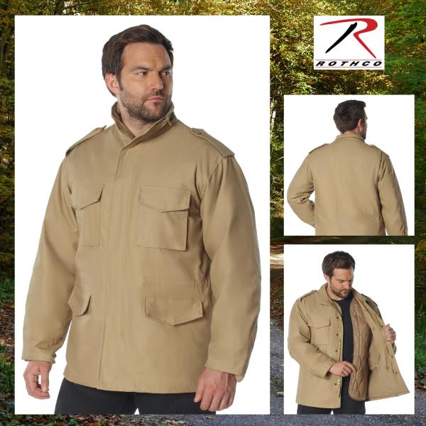 ロスコ フィールドジャケット M-65 メンズ ジャケット Rothco カーキ 8254