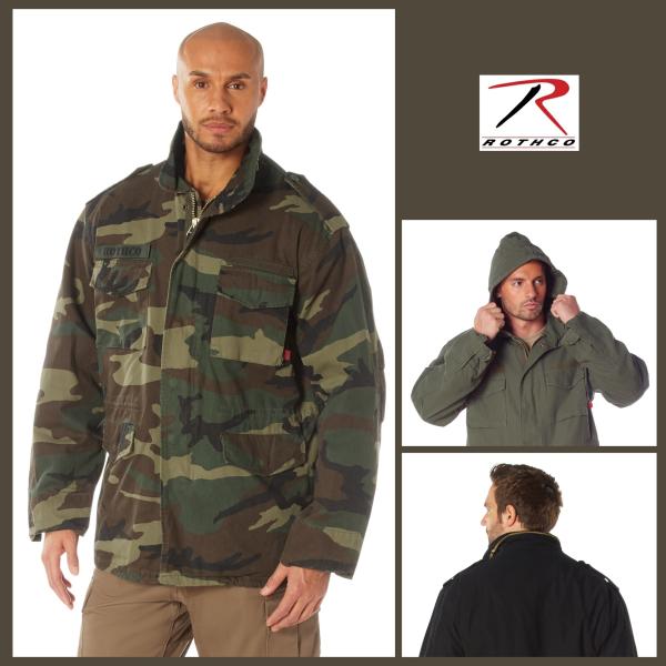ロスコ ミリタリージャケット ビンテージ・フィールドジャケット M-65 Rothco 8613