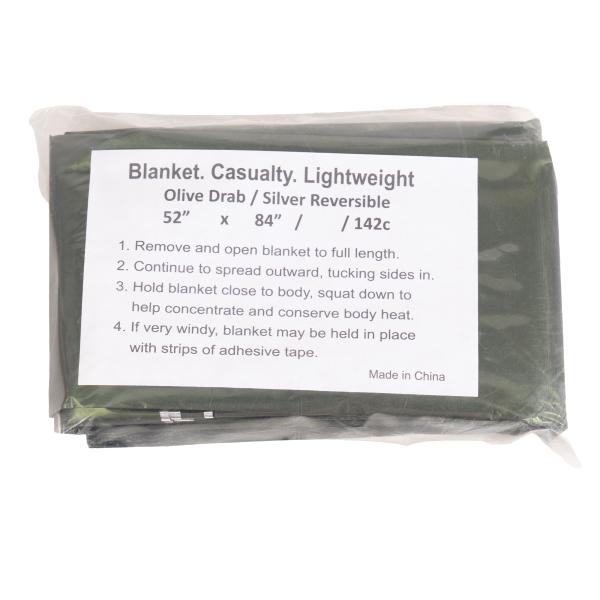 ロスコ　軽量サバイバルブランケット OD Rothco Lightweight Survival B...