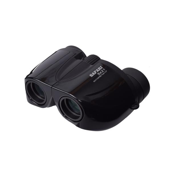 双眼鏡 5倍 21mm サイトロン SAFARI サファリ ブラック