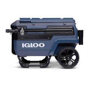 Igloo Trailmate Journey 70 quart Wheeled Cooler (Rugged Blue) イグルー トレイルメイト ジャーニー 70クォート ホイールクーラー (ラギッドブルー)｜pl-luxury