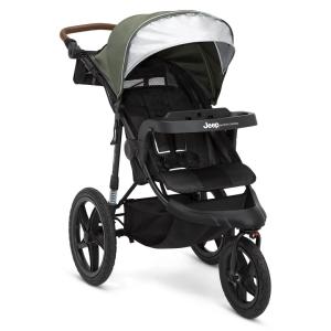 Jeep TurboGlyde Jogging Stroller by Delta Children Olive Green ジープ ターボ グライド ジョギング ベビーカー デルタ チルドレン オリーブ グリーン｜pl-luxury