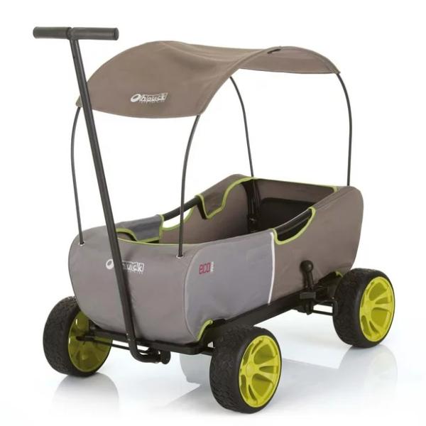 Hauck ECOmobil Foldable Hand-Pull Wagon - Forest ハ...