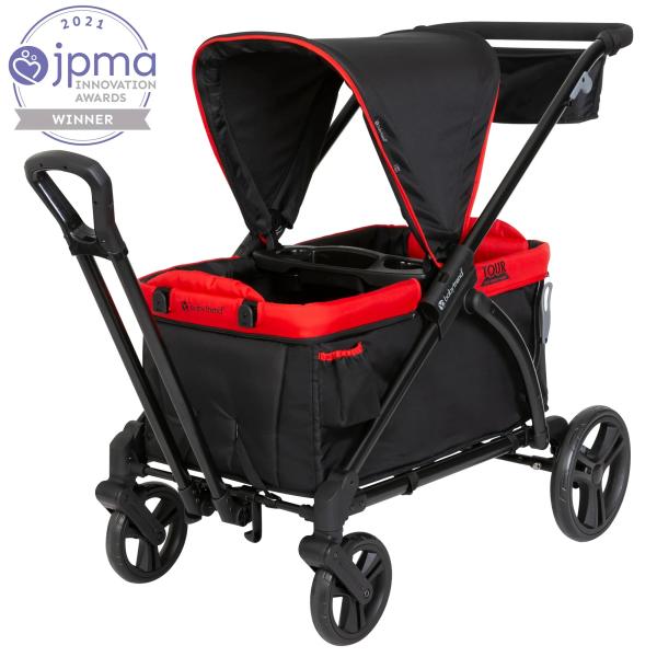 Baby Trend Tour 2-in-1 Stroller Wagon - Mars Red -...