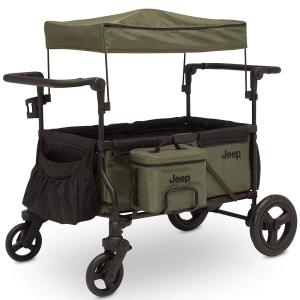 Jeep Deluxe Wrangler Wagon Stroller with Cooler Bag and Parent Organizer ジープ デラックス ラングラー ワゴン ベビーカー クーラーバッグ付き