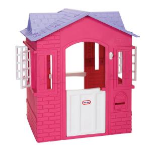 Little Tikes Cape Cottage House Pink - Pretend Playhouse for Girls Boys Kids 2-8 Years Old リトルタイクス ケープ コテージハウス ピンク｜pl-luxury