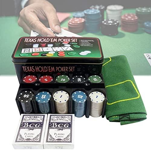 iimono117 ポーカーチップセット 200枚セット ブラックジャックカジノギャンブル用 本格派...