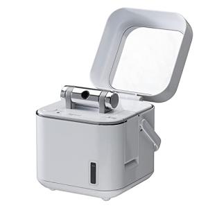 ツインバード フェイススチーマー 美顔器 イオン ミラー付 ホワイト SH