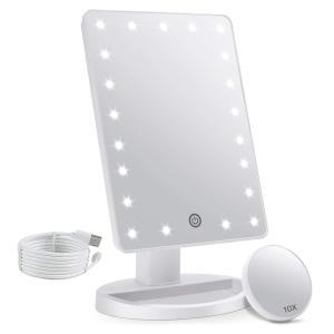 FASCINATE 化粧鏡 21個LED 鏡 ラ...の商品画像