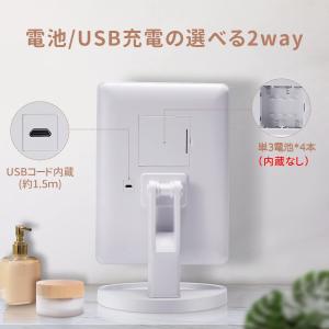 FASCINATE 化粧鏡 21個LED 鏡 ...の詳細画像5