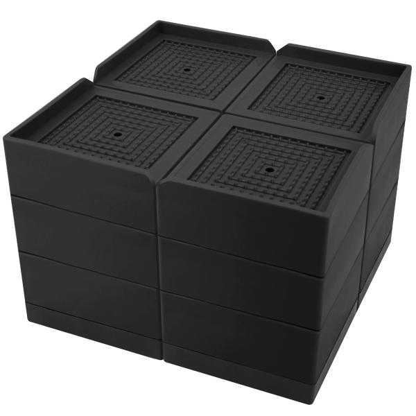 Umelee 洗濯機かさ上げ台 10.8cmかさあげ L型 4段階式 机 テーブル 脚 継ぎ足し 高...