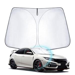 ホンダ シビック FK2/FN2/FD2/FD1 サンシェードV字有り 車内 傘