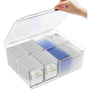 【未組み立て10個セット】トレカ収納用ストレージボックス　トレカ5000枚用 Amazon.co.jp: 未組み立て10個セットトレカ収納用ストレージ