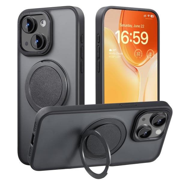 【Magsafe対応・スタンド付き】Mcoifull iPhone14 ケース iPhone13 ケ...