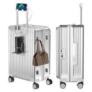 スーツケースキャリーケース片開きハード拡張機能付き フロントオープン Amazon | [売店] スーツケース キャリーケース 片開き ハード