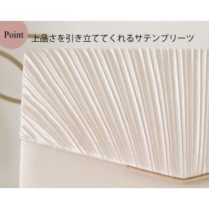 結婚式 バッグ 大きめ パーティーバッグ クラ...の詳細画像5