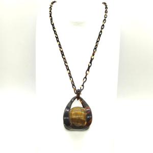 本鼈甲デザインネックレス : 江戸鼈甲屋 - 通販 - Yahoo!ショッピング