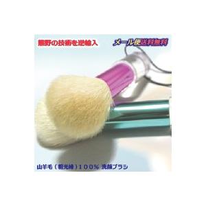 洗顔ブラシ 熊野筆 の技術を生かしたオリジナル洗顔ブラシ(数量限定 洗顔筆) メール便 送料無料 洗...