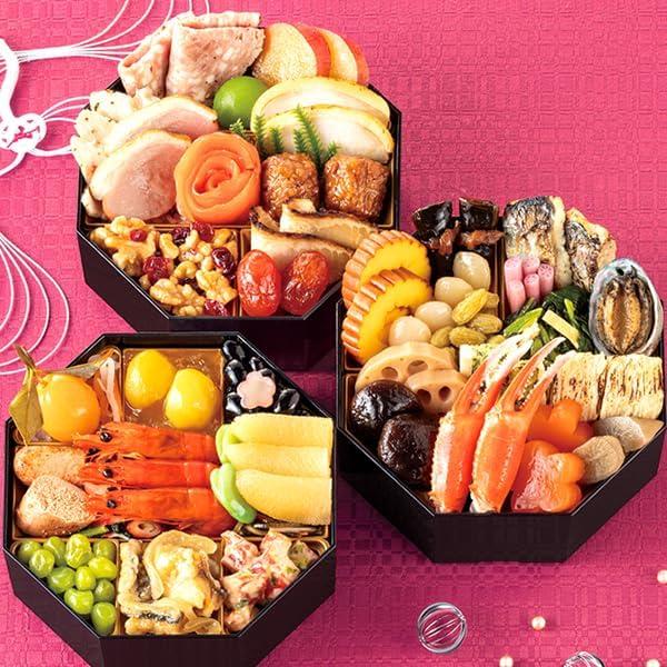 おせち 和洋おせち 八角 三段重 (約2〜3人前/41品/冷凍品) 2026 お節 御節 おせち料理...