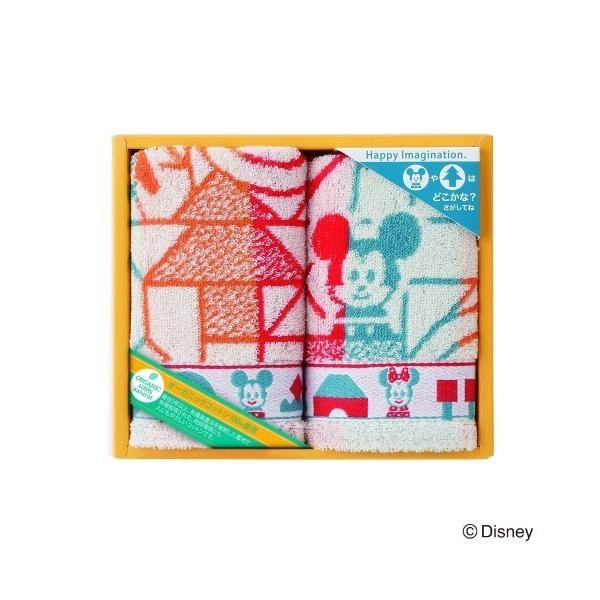 ディズニーキディア  ベビーフェイスタオル(×2) セット ギフトボックス Disney71-350...