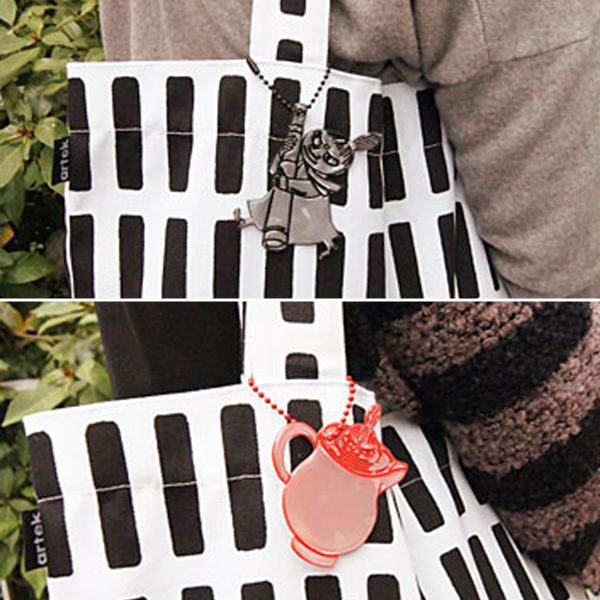 Glimmis グリミス MOOMIN ムーミン リフレクター バッグチャーム 北欧 反射材 安全キ...