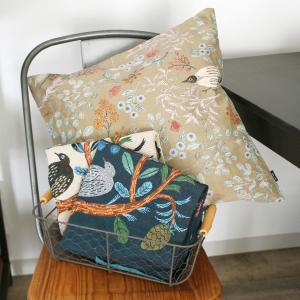 松尾ミユキ クッションカバー 45×45 クッションカバー flower ミモザ