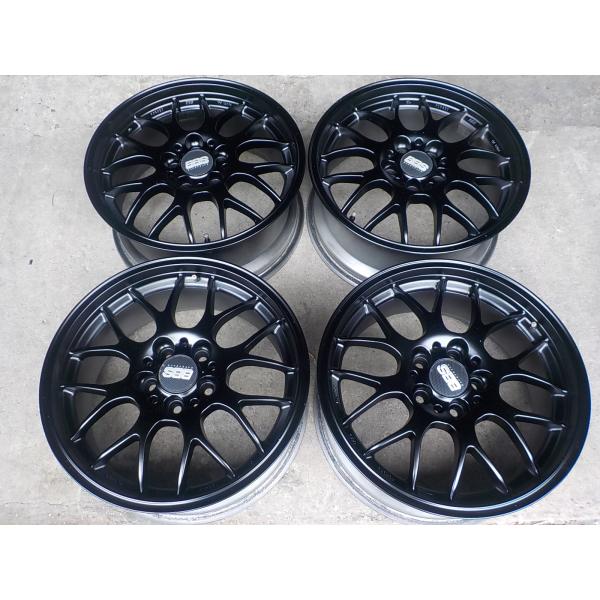 ■業者宛送料安　プジョー407　508　ボルボV70などBBS　RG-R鍛造17インチ4本セット　7...