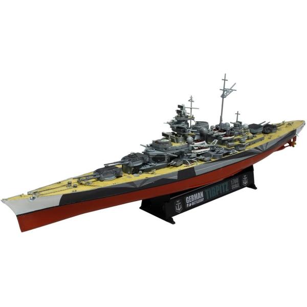 1/700 WoW ドイツ戦艦 ティルピッツ　（プラッツ／イタレリ　World of Warship...