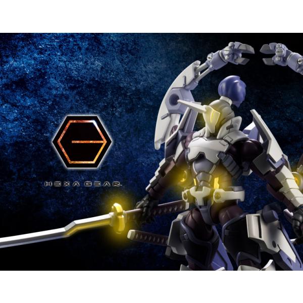 ガバナー エクスアーマータイプ：白麟角　（1/24　ヘキサギア） プラモデル