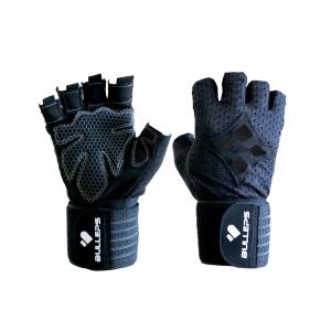 Bulleps トレーニンググローブ リストラップ付 洗濯可能 ジムでのワークアウト ウェイトレーニングに対応