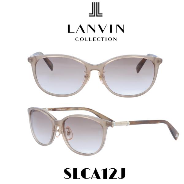 ランバン サングラス レディース Lanvin Japanモデル SLCA12J-1BW ライトブラ...