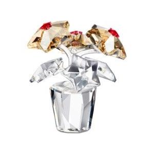 スワロフスキー クリスタル　ポインセチア クリスマス　置物 SWAROVSKI スワロフスキー クリスタル 『ポインセチア』 905209