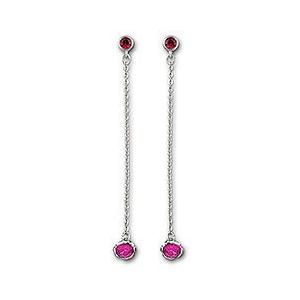 スワロフスキー Swarovski 『Mariposa Ruby ピアス』 1065237