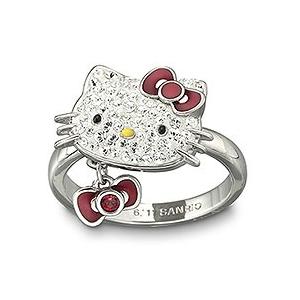 スワロフスキー Swarovski 『ハローキティ Hello Kitty リング 