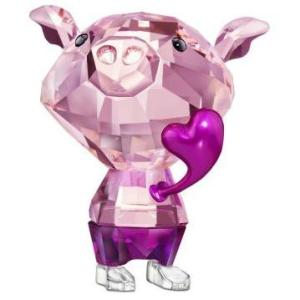 SWAROVSKI（スワロフスキー） 『子ブタ』 5004707 : スワロフスキー