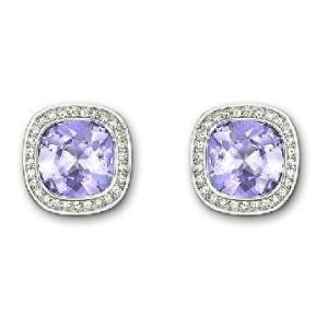 スワロフスキー Swarovski 『Simplicity Provence Lavender ピア...